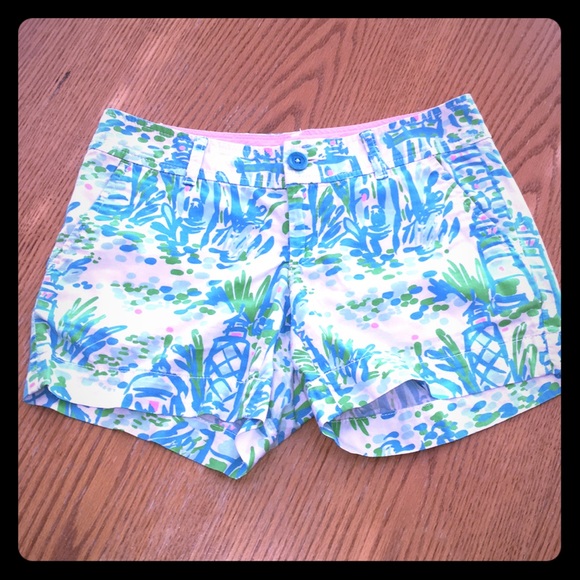 Lilly Pulitzer Pants - Lilly Pultizer Callahan Shorts - Size 0